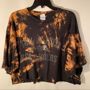 Texas Tech Tee Cropped